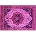 thumbnail image 1 of Ahgly Company Indoor Rectangle Oriental Pink Industrial Area Rugs, 7' x 9', 1 of 4