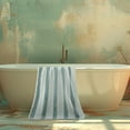 thumbnail image 6 of Under $1 Tyidzon Striped Towels for Bathroom 13.8X29.5 Inch Lightweight Thick Soft Absorb Quick Dry Bathroom Towels, 6 of 8