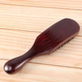 thumbnail image 5 of Cepillo de pelo ondulado con cerdas naturales para mujer, peines de haya, masaje de textura natural, cuidado del cabello antiestático, masaje de cabeza, peine para secar el cabello, peinado (transfere, 5 of 5