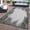 BLACK, variant on World Rug Gallery Tropical Floral Palm Leaves Textured Flat Weave Indoor/Outdoor Area Rug - NAVY 5' X 7'
