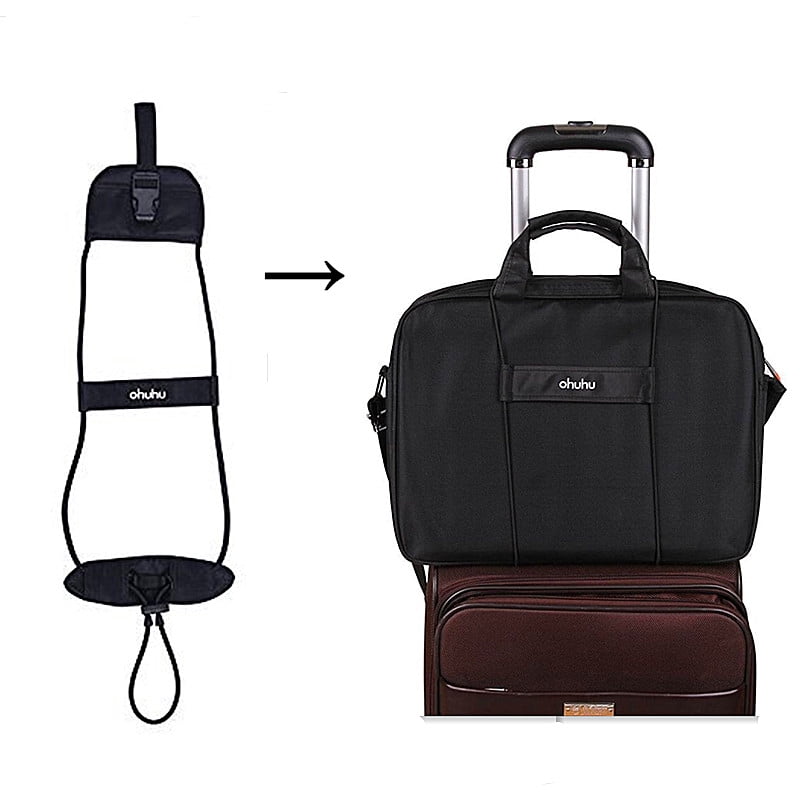strap carry on to suitcase
