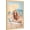 Woodgrain, variant on 8x24 Wood Frame, Rustic Natural Wooden 24x8in Poster Picture Frame, Modern Beige Woodgrain 8 x 24inch Gallery Wall Photo Frame with HD Plexiglass, Horizontal Vertical Wall Mounting Display 1pcs