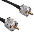 thumbnail image 3 of 15M UHF Coaxial Cable RG58 Coax Cable PL259 Cable 50 Ohms CB Radio Antenna Cable UHF Male to UHF Mal, 3 of 5