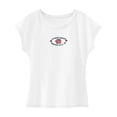 thumbnail image 1 of Camiseta para mujer de verano elegante y cómoda camiseta con cuello redondo para mochileros y desplazamientos SG, 1 of 7