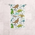 thumbnail image 6 of Soft Hand Fingertip Towels, 2 Pcs Face Bath Towels Dinosaurs Doodles on White Absorbent Washcloths for Bathroom Hotel Kitchen, 30"x15", Absorbent Soft Hand Fingertip Towels, 6 of 6