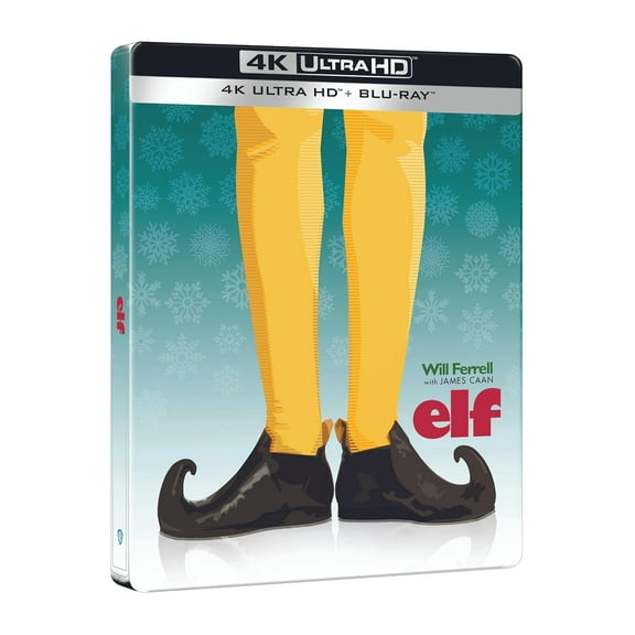 Elf Limited Edition Steelbook 4K Ultra HD   Blu-Ray Region Free