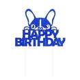 thumbnail image 1 of fastboy Happy Birthday Dog Pet Cake Plaque, 1 of 9