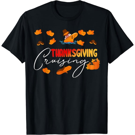 Thanksgiving Cruising Cruise Travel Group Family Matching T-Shirt