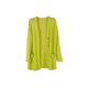 thumbnail image 2 of Qarigey Abrigo de moda chal de punto chaqueta de verano exquisito regalo dulce lavable ropa de mujer mano de obra fina cárdigan suelto Abrigos y chamarras Amarillo Qarigey AP013515-13, 2 of 6