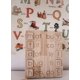 thumbnail image 2 of Tableros dobles CVC de madera QTOYS AUSTRALIA, juguete educativo, 2 of 2