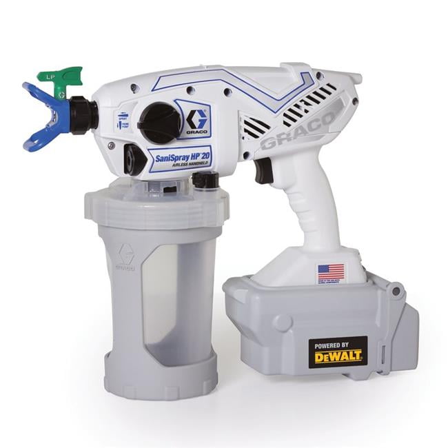 Graco 7008566 42 oz SaniSpray HP 20 Battery Operated Airless Hand Held