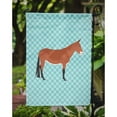 thumbnail image 3 of Caroline's Treasures BB8019GF Mule Blue Check Flag Garden Size , Small, multicolor, 3 of 3