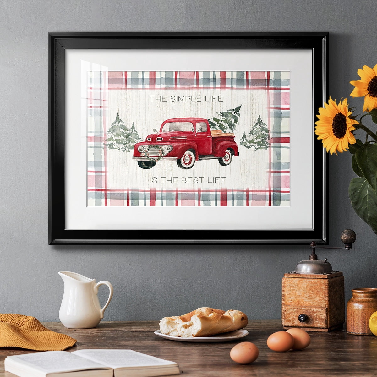 Indigo Kelp II Premium Framed Print - Ready to Hang