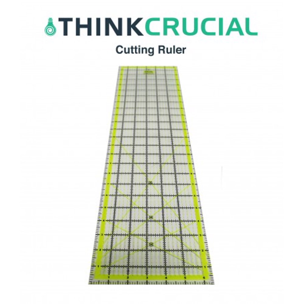 6x24 Inch Acrylic Cutting Ruler - Walmart.com - Walmart.com