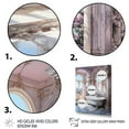 thumbnail image 3 of Designart "Serene Pastels in the Bathroom II" Bathroom Floater Framed Canvas Print, 3 of 7
