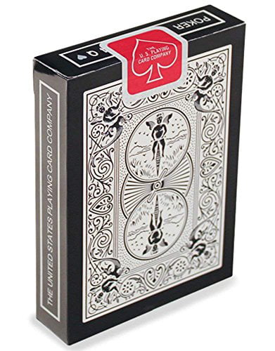 Bicycle Black Tiger Red Poker Size US Spielkarten Fantasy Art Kartentricks 