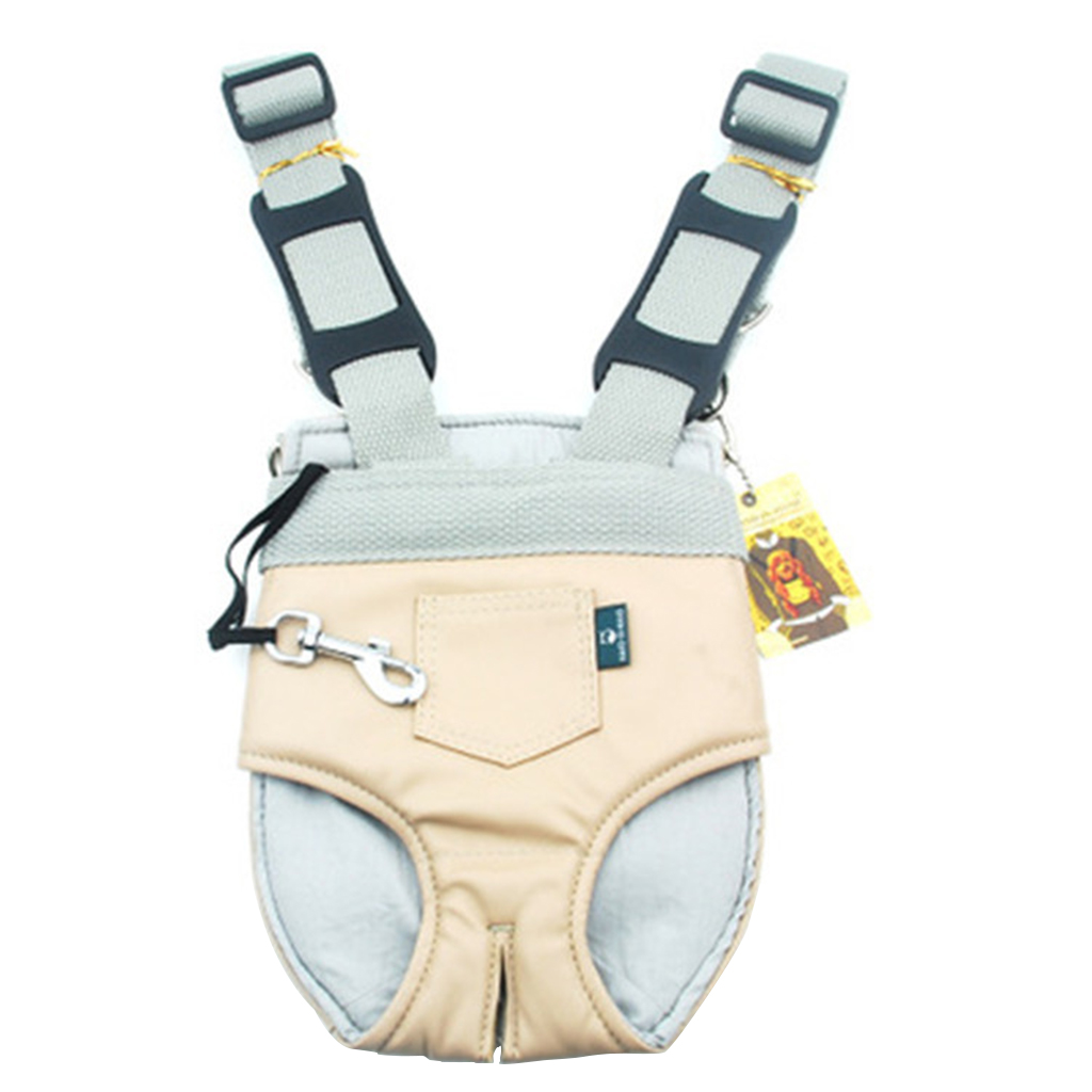 Sorrowso Dog Cat Carrier Backpack for Small Dog Front & Back Harness Legs out for Camping