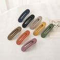 thumbnail image 4 of Flat Hair Clip Fashion Claw Clip Matte Hair Barrettes Duckbill Clip for All Age Simple Hair Shaping Sectioning Accessory, 4 of 9