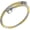 Gold - Hex Bolt Endings, variant on 2 Tone Adjustable Twisted Wire Cable Bangle Bracelets for Women, Gold & Black
