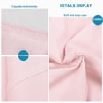 thumbnail image 2 of HAHDAXIA 1 Pack Microfiber Body Pillow Case, 1800 Super Soft Pillowcase with Envelope Closure, Wrinkle, Fade and Stain Resistant Pillow Cover, 20x54, Blush Pink, 2 of 6