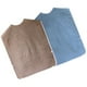 thumbnail image 4 of Babero para Adultos para Comer, Ayuda para Comer Discapacitados, Protectores de Ropa, Lavable a Máquina, Ayuda para Beber, Delantal Reutilizab , Marrón+Azul, 30.71x17.72in Macarena Baberos Adultos, 4 of 8