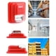 thumbnail image 5 of Alarma de incendios QWORK, sirena estroboscópica cableada con sonido y luz, 105 dB, 5 of 8