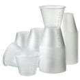 thumbnail image 4 of One Ounce Plastic All Purpose Measuring Cups for Medicine, Wine, Paint, Epoxy, Snacks, Crafts, Etc - 100 Cups Per Sleeve (1000), 4 of 4