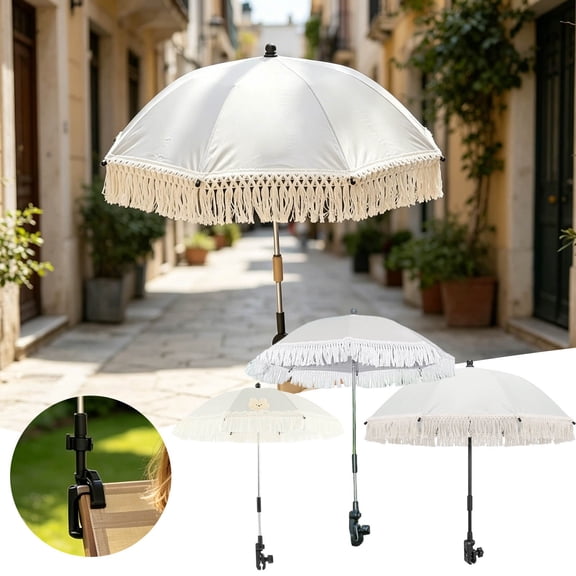 Tong Bras Ajustable avec pour Pare-Soleil Portable Mains Abri Solaire pour Activités de Plein Air