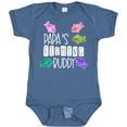 thumbnail image 3 of Inktastic Papa's Fishing Buddy with Colorful Fish Boys or Girls Baby Bodysuit, 3 of 5