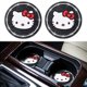 thumbnail image 1 of Posavasos Antideslizantes De Silicona Negra Para Coche, Almohadillas Para Tazas Para El Hogar Y La Oficina, Universal, 2,75 Pulgadas, 2 Uds., 1 of 1