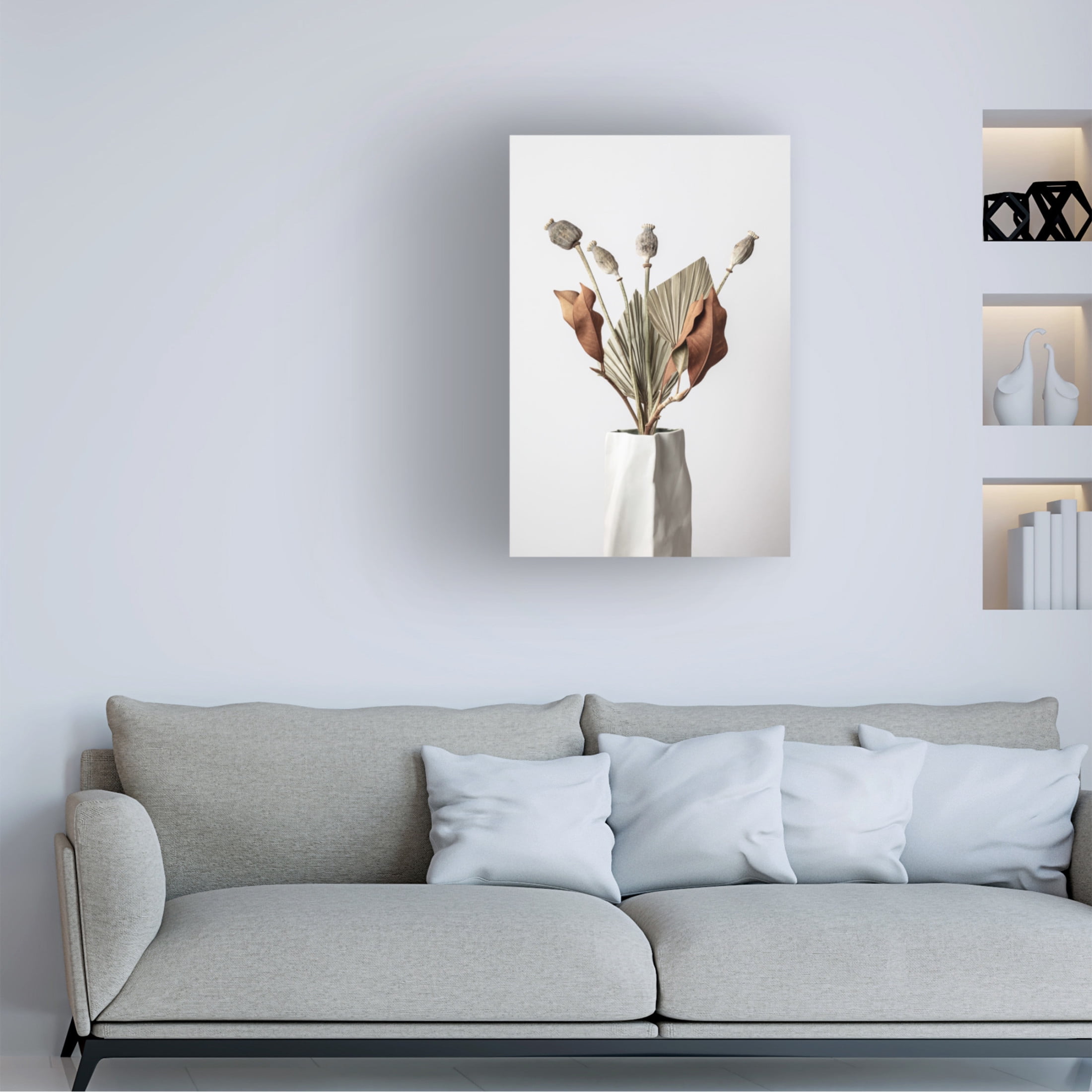 Trademark Fine Art Pictufy Studio Dried Canvas Wall Art