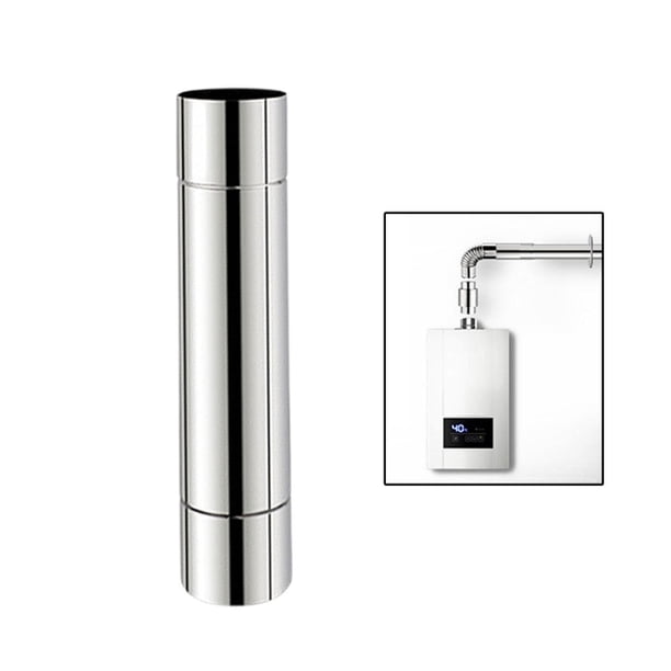 Tubo de ventilación del calentador de agua de gas Tubo de accesorios de de 2,36 pulgadas de diámetro Famue 6cmx30cm