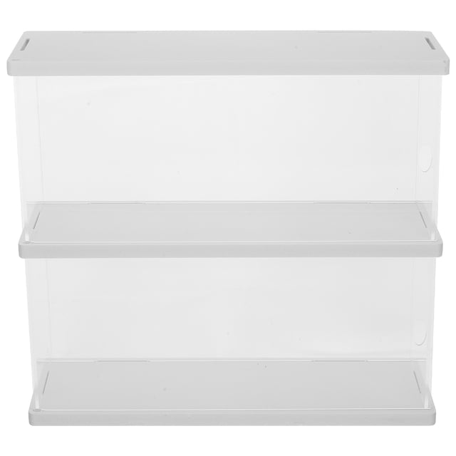 Miangastore Acrylic Clear Display Box Action Figures Storage Box Dustproof Protection Showcase