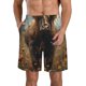 thumbnail image 1 of Fotbe Grassland Sunflower Cow Trajes de Baño Estampados para Hombre, Shorts de Verano de Secado Rápido, Ropa de Playa, Bañadores-XX-Large, 1 of 6