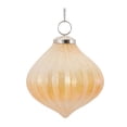 thumbnail image 4 of Melrose International Ribbed Glass Ornament (Set of 6), 4 of 4