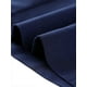 thumbnail image 5 of Conjuntos de trabajo de oficina para mujeres de talla grande Agnes Orinda, pantalones de negocios casuales rectos de cintura alta con bolsillo 2X azul marino, 5 of 6