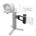 thumbnail image 3 of Graflsoa Universal Smartphone Mount for Zhiyun Crane M2, Weebill Lab/S, Crane M3 Lab Stabilizers - Rotatable, Cold Shoe Compatible, Durable Metal Design, 3 of 6