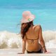thumbnail image 5 of 56-58 cm circunferencia del sombrero protector solar femenino sombrero de paja y bolsa de paja conjunto con cuerda a prueba de viento lindo sombrero protector solar de salida, 5 of 5