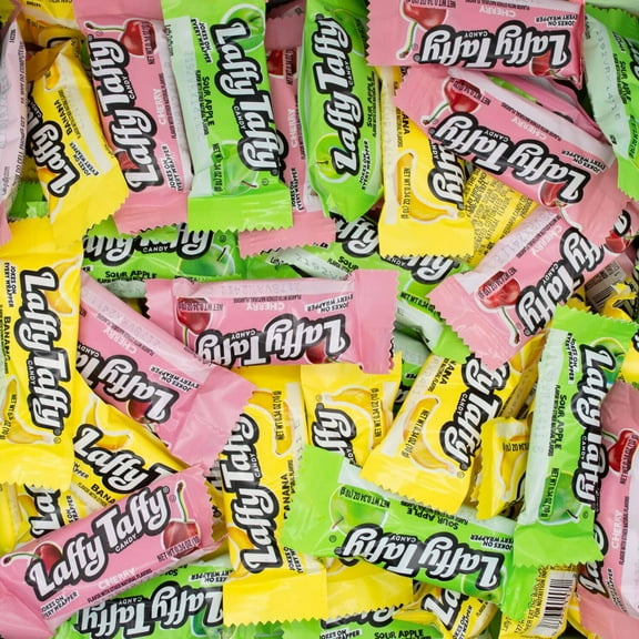 Laffy Taffy Candy Variety Pack, Apple, Cherry, Banana, 3.25 Pound-52 Ounce, 150 Pieces