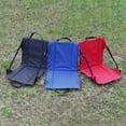 thumbnail image 1 of RENACLIPY Yard Folding Chair Foldable Chair Red Oxford Cloth 1Set for Beach, 1 of 8