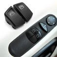 thumbnail image 3 of El botón del interruptor de la ventana eléctrica cubre la derecha + la izquierda para Mercedes Benz Vito W639 Tmvgtek Accesorios para autos y motos, 3 of 6