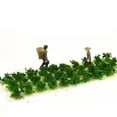 thumbnail image 3 of mechones de hierba en miniatura,Racimo de mechones de hierba Modelo de paisaje estático tupido,Kit de modelo de terreno de mechón de páramo Tren paisajístico,Modelado de césped artificial, 3 of 8