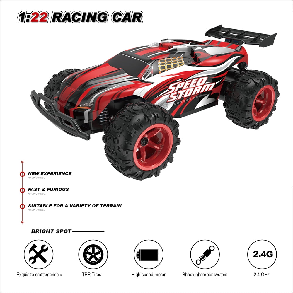 Pxtoys 9601 Rc Car 1 22 2 4g 2ch 2wd Electric Speed Racing Car Walmart Com Walmart Com