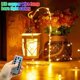 thumbnail image 2 of Guirnalda de luces LED de alambre plateado de cobre USB, luces de hadas impermeables, decoración de fiesta de boda de Navidad, 10 M, 20 M, 30M, 2 of 4