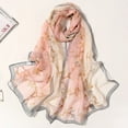 thumbnail image 2 of Yuanlong Winter Scarves Womens Lightweight Floral Pattern Long Shawls Wraps Spring Versatile Soft Capes Scarf One Size, 2 of 4