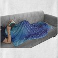 thumbnail image 6 of Science Soft Flannel Fleece Throw Blanket, Chemistry Element Table Modern Image Attentive Backdrop Art, Cozy Plush for Indoor and Outdoor Use, 60" x 80", Aqua Sky and Baby Blue, by Ambesonne, 6 of 6