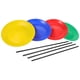 thumbnail image 3 of 1 juego de platos giratorios con palos: juguete de malabarismo para espectáculos de circo - Juego de discos giratorios de plástico para diversión y entretenimiento, 3 of 7