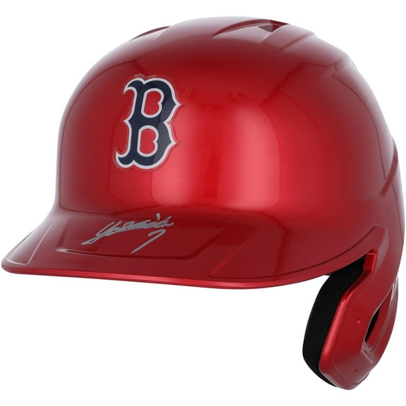 Masataka Yoshida Boston Red Sox Autographed Alternate Chrome Rawlings Mach Pro Replica Batting Helmet - Fanatics Exclusive - Fanatics Authentic Certified