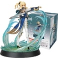 thumbnail image 2 of Figura de Anime de 26cm de Jean Gunnhildr Genshin Impact, figuras de acción de Ganyu/Eula, Paimon/Klee/Keqing, modelos de colección, juguetes de muñecas Gong Bohan LED, 2 of 2