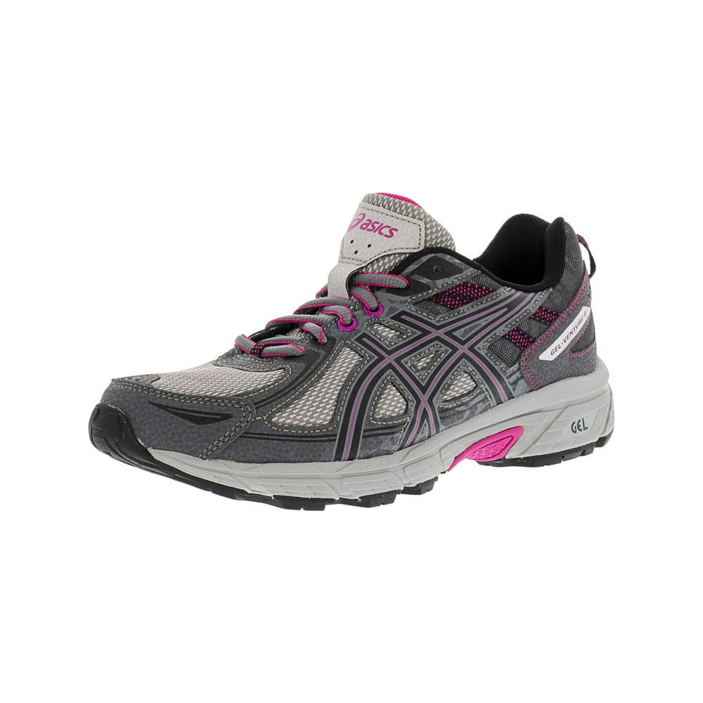 ASICS - ASICS Women's Gel-Venture 6 Running-Shoes,Carbon/Black/Pink ...